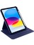 iPad 10.9 (2022) Pu Deri Akrilik Döner Standı Kalem Tutucu Tablet Kılıfı (Yurt Dışından) 4