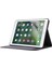 iPad 9 7 Inç (2017 2018) Kumaş Dokusu Deri Koruyucu Kart Yuvası ile Stand Tablet Kılıfı (Yurt Dışından) 5