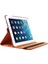 Litchi Deri Pu Deri 360 Derece Döner Standı Folio iPad 4 3 2 Turuncu Elastik Bantlı Tablet Kılıfı (Yurt Dışından) 2