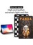 iPad Pro 11 (2024) Panda Desenli Katlanır Standlı Pu Deri Çerçeve Panda Tablet Kılıfı (Yurt Dışından) 2