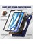 iPad Air 13 (2024) Tpu Pc Silikon Stand Lacivert Tablet Kılıfı (Yurt Dışından) 5