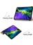 Pu Deri Sağlam Üç Katlı Stand iPad Pro 11 Inç (2022 2021 2020 2018) Otomatik Uyku uyandırma Özellikli Sert Arka Tablet Kılıfı (Yurt Dışından) 3