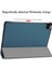 iPad Pro 12 9 Inç (2021) Sağlam Üç Katlı Stand Tamlı Deri Stand (Otomatik Uyku uyandırma Fonksiyonu) Tablet Kılıfı (Yurt Dışından) 5