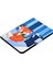iPad 10.9 (2022) IPAD 10. Nesil Desen Baskı Pu Deri Stand Otomatik Uyandırma uyku Akıllı ile Kart Tutucu Fox Tablet Kılıfı (Yurt Dışından) 5