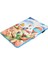 iPad Air (2013) AIR 2 Pu Deri Dikiş Desen Baskı Kart Tutucu Balonlu Stand Tablet Kılıfı (Yurt Dışından) 5