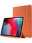 iPad Pro 11 Üç Katlı Stand Cilde Temaslı Pu Deri Otomatik Uyandırma uyku Kalem Yuvası Turuncu Tablet Kılıfı (Yurt Dışından) 1