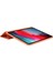 iPad Pro 11 Üç Katlı Stand Cilde Temaslı Pu Deri Otomatik Uyandırma uyku Kalem Yuvası Turuncu Tablet Kılıfı (Yurt Dışından) 4