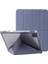 iPad Pro 12.9 (2022 2021 2020 2018) Origami Üç Katlı Stand Pu Deri Akrilik Tablet Kılıfı (Yurt Dışından) 1