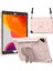 Şekli Tekme Standı Tamı Düz ​​ Pc iPad 10.2 Omuz Askılı Silikon (2019 2020 2021) Tablet Kılıfı (Yurt Dışından) 1