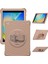 iPad 10.2 (2019 2020 2021) El Kayışı Standı Tpu Pc Silikon Latte Tablet Kılıfı (Yurt Dışından) 1