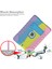 iPad 10.2 (2019 2020 2021) kuşağı Tamlı Düşmeye Pc stand Rainbow 002 ile Silikon Hibrit Tablet Kılıfı (Yurt Dışından) 5