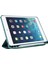 iPad Air (2013) AIR 2 Üç Katlı Standlı Otomatik Uyandırma ve Uyku Pu Deri Tpu Akrilik Ince Gece Yarısı i Tablet Kılıfı (Yurt Dışından) 5