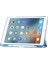 iPad Air (2013) AIR 2 Deri Akrilik Origami Üç Katlı Stand Bej Tablet Kılıfı (Yurt Dışından) 2