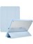 iPad Air (2013) AIR 2 Üç Katlı Standlı Otomatik Uyandırma ve Uyku Pu Deri Tpu Akrilik Ince Tablet Kılıfı (Yurt Dışından) 1