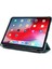 Üç Katlı Stand Deri Koruyucu iPad Pro 12.9 Kalem Yuvası (2022 2021 2020 2018) Tablet Kılıfı (Yurt Dışından) 4