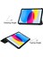 iPad 10.9 (2022) Üç Katlı Stand Desen Baskı Düşme Önleyici Aşınma Önleyici Folyo Flip Pu Deri Bana Dokunma Tablet Kılıfı (Yurt Dışından) 3