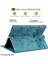 iPad 10.2 (2019 2020 2021) Deri Çiçek Kedi Baskılı Tablet Kılıfı (Yurt Dışından) 4