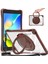 iPad 10.2 (2019 2020 2021) Omuz Askılı Döner Tekme Standı Pc Tpu Akrilik Çikolata Tablet Kılıfı (Yurt Dışından) 1