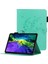 Baskı Erik Çiçeği Desenli Pu Deri Tpu Koruyucu iPad Pro 11 Stand Cüzdanlı Tablet Kılıfı (Yurt Dışından) 1