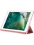 Ipad 10.2 (2019 2020 2021) Cilt Dokunuşu Duygusu Pu Deri Tpu Üç Katlı Stand Kalem Yuvası ile Düşmeyi Önleyici Tablet Kılıfı (Yurt Dışından) 2