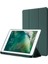 iPad 10.2 (2019 2020 2021) Cilt Dokunuşu Hissi Pu Deri Tpu Üçe Katlanmış Stand Düşmeyi Önleyici Kalem Yuvalı Tablet Kılıfı (Yurt Dışından) 1