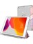 iPad 10.2 (2019 2020 2021) Üç Katlı Stand Tpu Pu Deri Işıltılı Payetler Desenli N Tablet Kılıfı (Yurt Dışından) 2