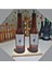 Amber 2'li 500 ml Zeytinyağı Sıvıyağ Yağdanlık, Kahverengi, Şişe Seti 2
