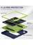 iPad Pro 13 (2024) Stand Case Pc Silikon yi Önleyici Lacivert Kireç Tablet Kılıfı (Yurt Dışından) 5