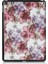 Üç Katlı Stand Deri Desen Baskı iPad 9.7 (2018) 9.7 (2017)D PRETTY Flowers Akıllı Uyandırma uyku Tamı Tablet Kılıfı (Yurt Dışından) 3