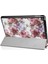 Üç Katlı Stand Deri Desen Baskı iPad 9.7 (2018) 9.7 (2017)D PRETTY Flowers Akıllı Uyandırma uyku Tamı Tablet Kılıfı (Yurt Dışından) 5