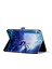Desen Baskı Cüzdan Standı Deri iPad 10.2 (2019 2020 2021) ELK Tablet Kılıfı (Yurt Dışından) 5