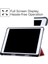 Üç Katlı Stand Deri iPad 10.2 (2019 2020 2021) Kalem Yuvalı Akıllı Tablet Kılıfı (Yurt Dışından) 2