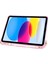 iPad 10.9 (2022) Üç Katlı Stand Pu Deri Tpu Kalem Yuvalı Tablet Kılıfı (Yurt Dışından) 5