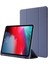 iPad Pro 12.9 Skin Touch Pu Deri Tam Koruma Üç Katlı Stand Otomatik Uyandırma uyku ve Kalem Yuvası Tablet Kılıfı (Yurt Dışından) 1