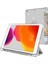 iPad 10.2 (2019 2020 2021) Üç Katlı Stand Tpu Pu Deri Işıltılı Payetler Desenli Stil B Tablet Kılıfı (Yurt Dışından) 2
