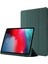 iPad Pro 12.9 Skin Touch Pu Deri Tam Koruma Üç Katlı Stand Otomatik Uyandırma uyku ve Kalem Yuvası Tablet Kılıfı (Yurt Dışından) 1