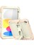 iPad 10.9 (2022) IPAD 10. Nesil Silikon Pc Koruyucu Görünmez Braket Standı Omuz Askısı ile Tablet Kılıfı (Yurt Dışından) 1