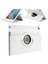 360 Derece Döner Stand Litchi Deri iPad Pro 9.7 Inç Tablet Kılıfı (Yurt Dışından) 1