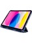 iPad 10.9 (2022) IPAD 10. Nesil Origami Standı Otomatik Uyandırma uyku Pu Deri Tpu Kalem Tutuculu Tablet Kılıfı (Yurt Dışından) 5