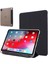 iPad Air 11 (2024) AIR (2022 2020) Kabuğu Kalem Yuvalı Üç Katlı Standlı Deri Tablet Kılıfı (Yurt Dışından) 1