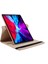 iPad Pro 12.9 (2022 2021 2020 2018) 360 Döner Standlı Litchi Deri Tablet Kılıfı (Yurt Dışından) 2
