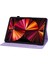 iPad Pro 12.9 (2020 2021 2022) Çiçek Baskı Pu Deri Çevirin Tablet Kılıfı (Yurt Dışından) 4
