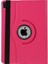 iPad Pro 12.9 (2022 2021 2020 2018) 360 Döner Standlı Litchi Deri Rose Tablet Kılıfı (Yurt Dışından) 1