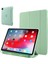 iPad Air 11 (2024) AIR (2022 2020) Kalem Yuvalı Üç Katlı Standlı Deri Tablet Kılıfı (Yurt Dışından) 1