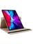 iPad Pro 12.9 (2022 2021 2020 2018) 360 Döner Standlı Litchi Deri Tablet Kılıfı (Yurt Dışından) 2