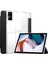Xiaomi Redmi Için Pad Üç Katlı Stand Pu Deri Şeffaf Tpu Arka Tablet Kılıfı (Yurt Dışından) 1