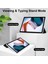 Xiaomi Redmi Için Pad Üç Katlı Stand Pu Deri Şeffaf Tpu Arka Tablet Kılıfı (Yurt Dışından) 3