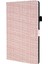 Xiaomi Redmi Için Pad Dokuma Izgara Desenli Pu Deri Çevirme Standı Dokuma Tablet Kılıfı (Yurt Dışından) 4