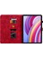 Xiaomi Redmi Pad Pro Için Zambak Çiçek Baskı Deri Tablet Kılıfı (Yurt Dışından) 3