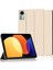 Xiaomi Pad 5 Pro 12.4 (2022) Için Iyi Korunmuş Tpu Pu Deri Üç Katlı Stand Kayısı Skin Touch Tablet Kılıfı (Yurt Dışından) 1